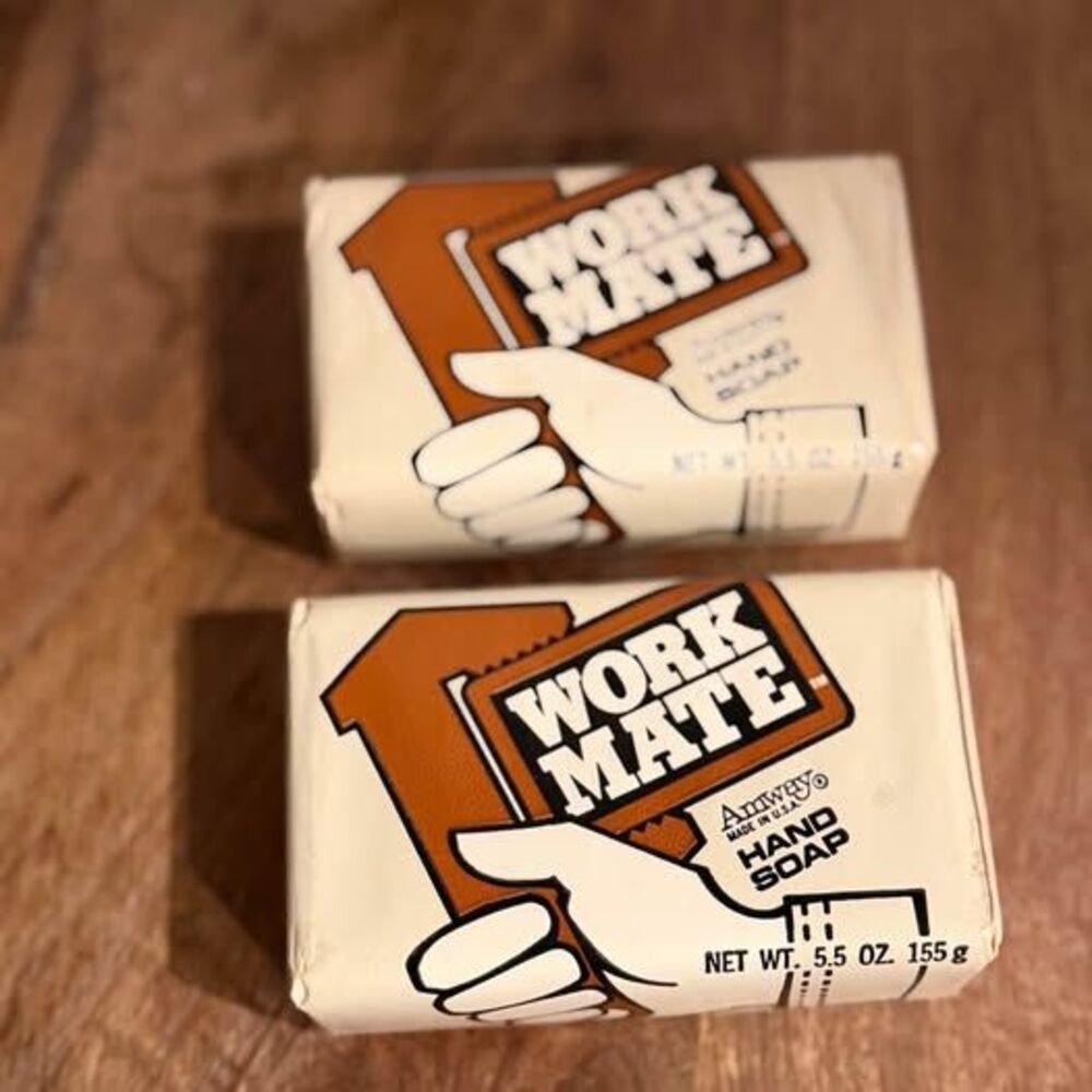 Vintage Amway Work Mate Hand Soap~ 2 packs~1981